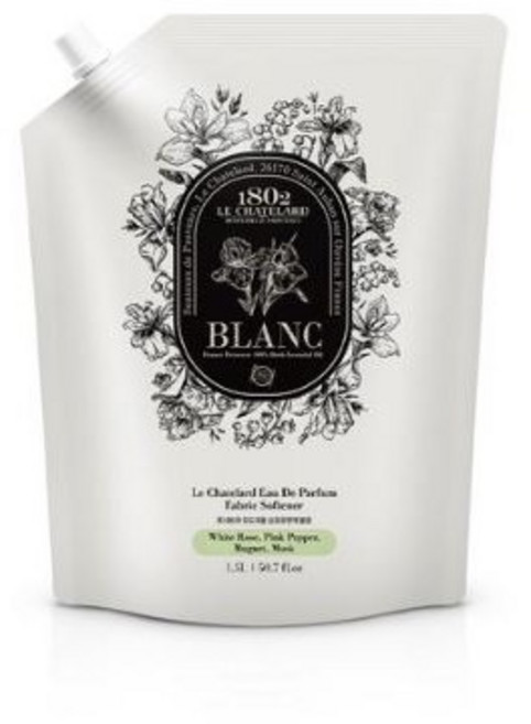 르샤트라 오드퍼퓸 초고농축 섬유유연제 1.5L 리필 블랑, 3개