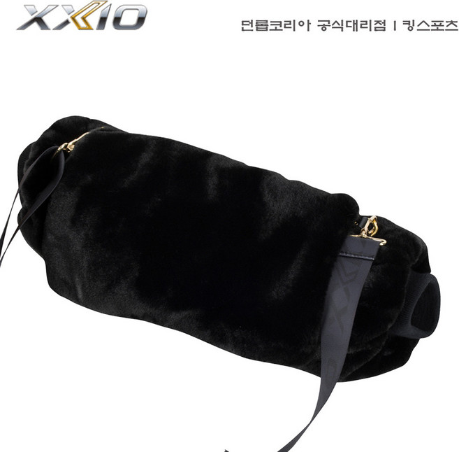 던롭코리아 젝시오 필드 핸드워머 밍크퍼 핸드머, 블랙