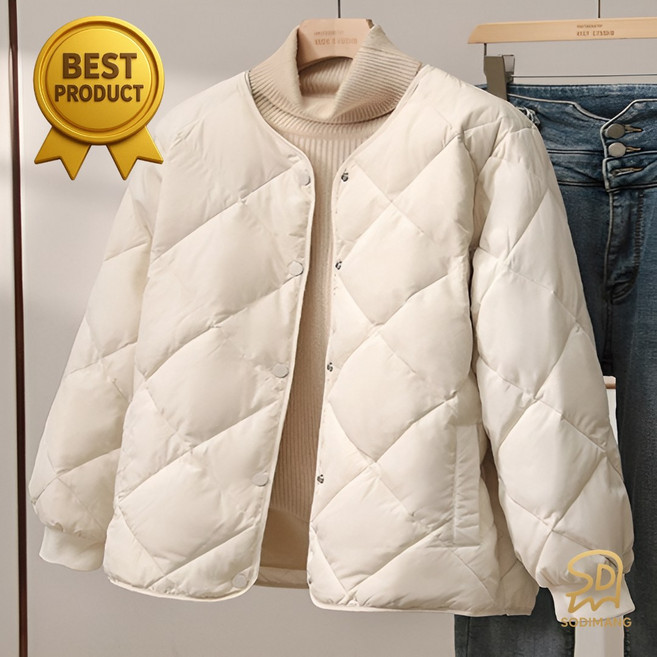 소디망 여성 경량패딩 누빔 퀼팅 점퍼 자켓 외투 가을 겨울 방한 보온 깔깔이