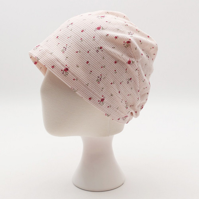 에스랑 앤슈 봄 여름 중년여성 엄마 얇은 식당 병원 실내 수면 항암 비니 모자