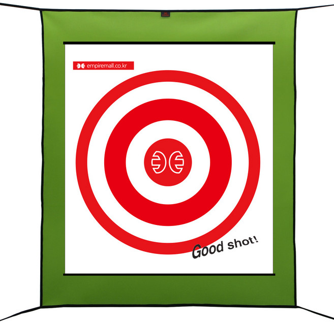엠파이어 스윙타켓 골프망 에어매쉬 골프 타켓 1400x1800, 에어매쉬타켓(빨강)