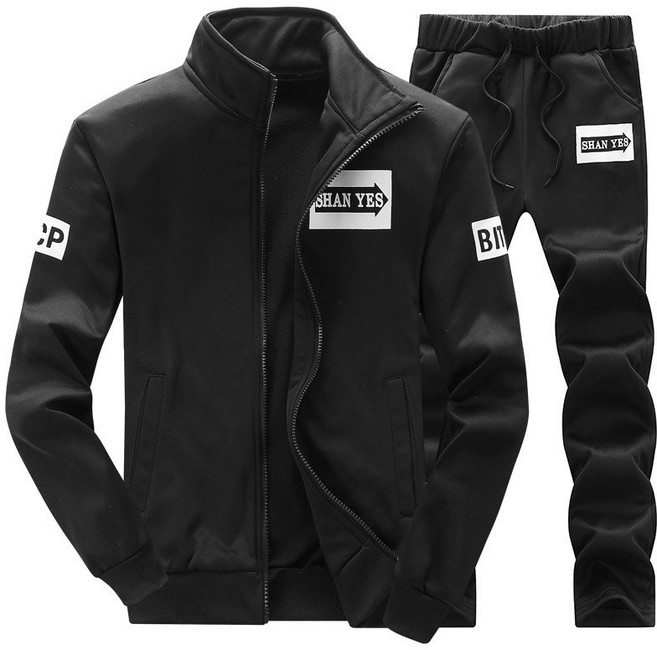 남성 스포츠 트레이닝복 세트 신축성 좋은 기모 트레이닝바지 겨울용 조거팬츠 집업맨투맨 셋업 운동복웨어