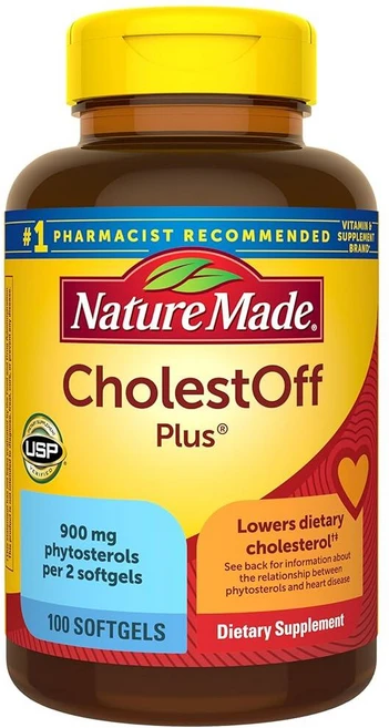 네이처메이드 콜레스트오프 플러스 소프트젤 100정, 1개 - 쿠팡