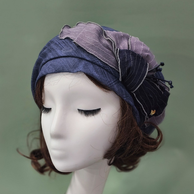 루이엘 <오솔레미오> 가볍고 편안한 베레모 시원한 여름 베레모자 (2컬러)