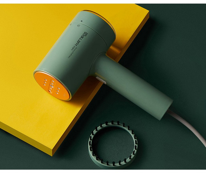 새하영 핸디형 스팀다리미 미니 스팀다리미 휴대용, 그린