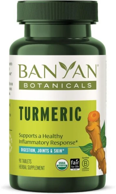 강황 치매 반얀 식물성 정제 – (커큐마 롱가) 편안 90정 비GMO 지속 가능 비건, 반얀 식물성 강황 정제 – 강황 (커큐마 롱가) – 편, 1개 - 쿠팡