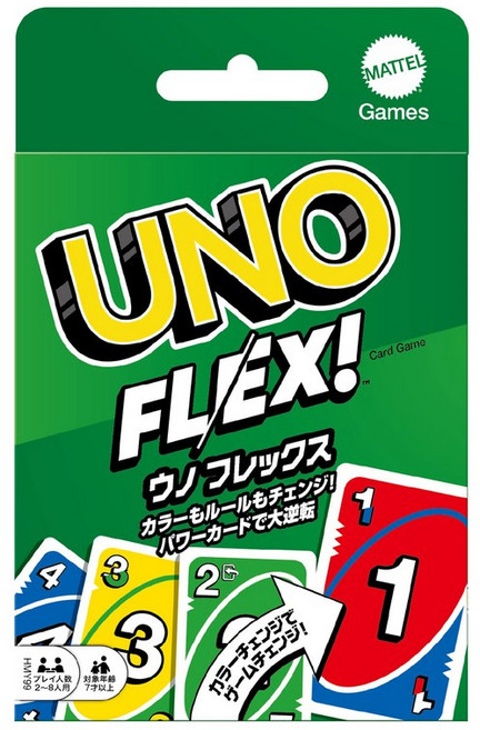 Game) HMY99 마텔 게임(Mattel 우노(UNO) 우노 플렉스[카드 게임][카드 112장, 1개