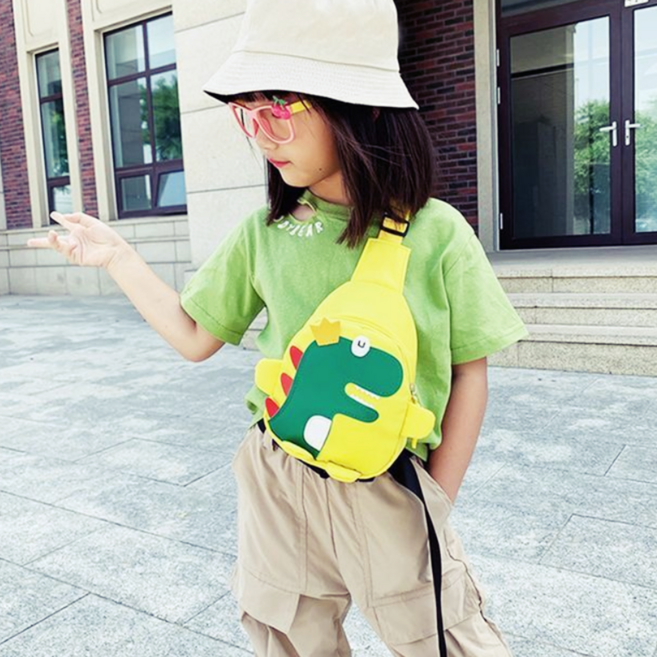 아기 슬링백 힙색 공룡슬링백 여아 남아