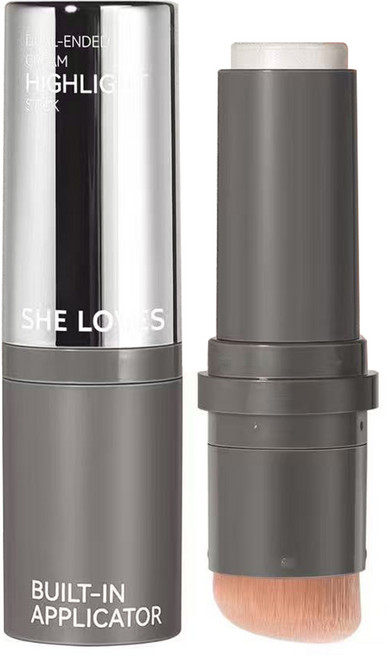 워터글로우 수광 하이라이터 스틱 윤광 광채 글로우스틱, 1개, 02투명 물광