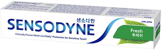 센소다인 후레쉬 치약 민트향, 100g, 1개