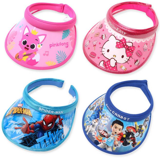 나린키즈 아동 썬캡 모음 핀캡 각도캡 단체선물 햇빛차단 가리개 UV차단 챙모자