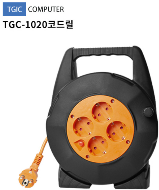 8위 - TGIC 코드릴선 4구 TGC-1020, 20m, 혼합색상, 1개