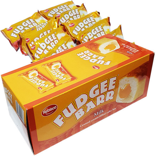 레비스코 퍼지바 밀크맛 케이크 바, 456g, 2개