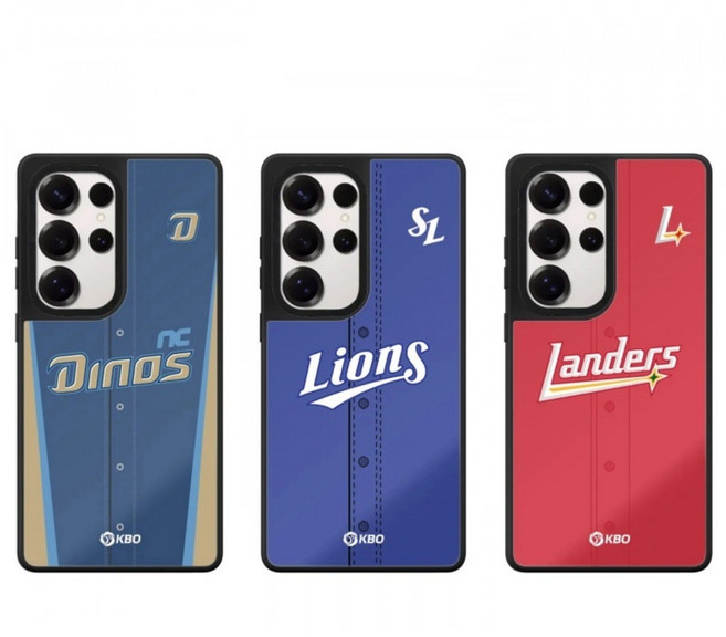 한 국 프로 야구팀 맥세이프 갤럭시 S25 24 23 울트라 플러스 휴대폰 마그네틱 케이스