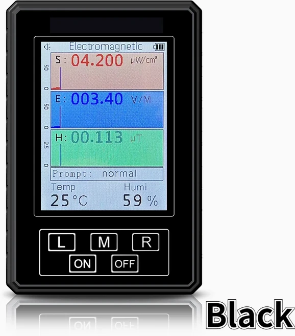 BR-9A-XR-2-PRO 새로운 전자 방사선 검출기 EMF 미터 높은 정확도 전문 선량계 모니터 테스터, [01] BR-9A-XR-2-PRO, 1개