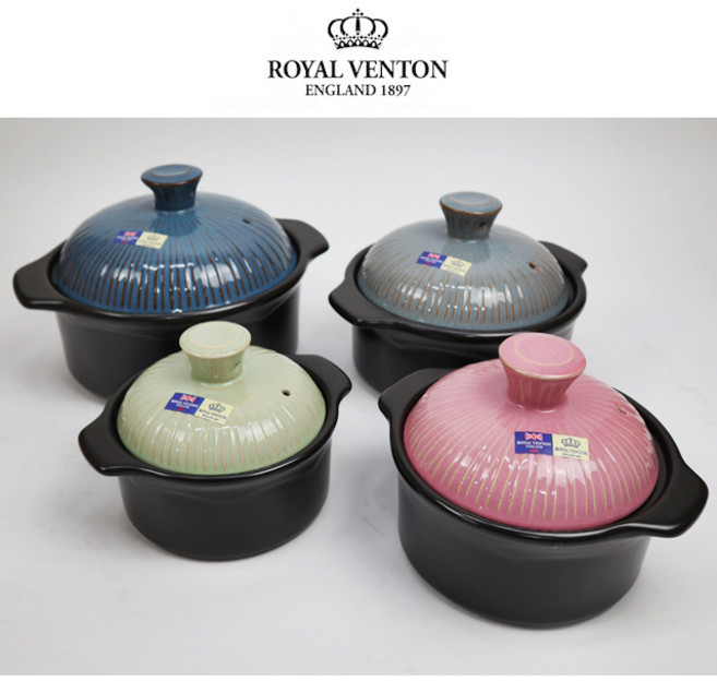 [세제세척가능] 로얄벤톤 하이라이트 뚝배기 가정용 무균열 계란찜 뚝배기, 3호 냄비 중, 1개