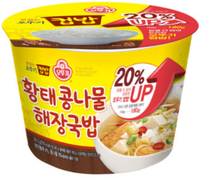 오뚜기 황태콩나물해장국밥, 301.5g, 9개