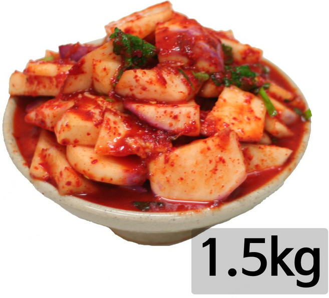 당일발송 아삭하고 개운한 강화순무김치 국산 원료, 1개