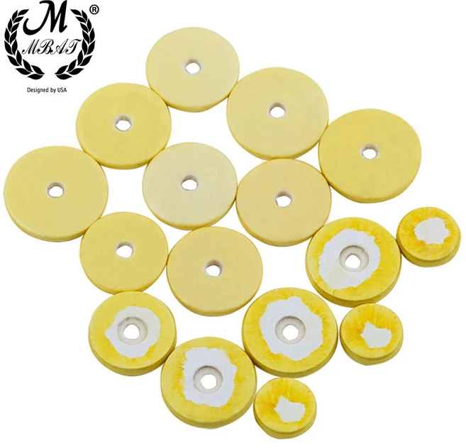 16개/세트 음악 목관악기 패드 전문 펠트 플루트 클라리넷 교체용 옐로우 액세서리, 01 as show