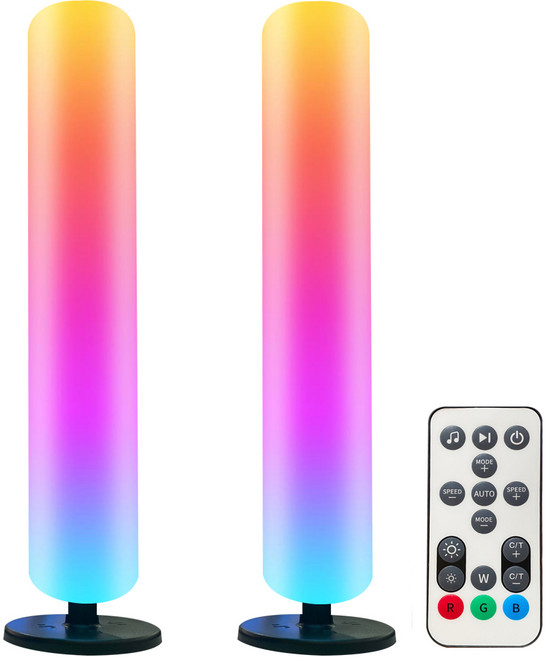 비상 라이트바 게이밍 PC방 모니터 TV 간접조명 소리반응 LED바 세트