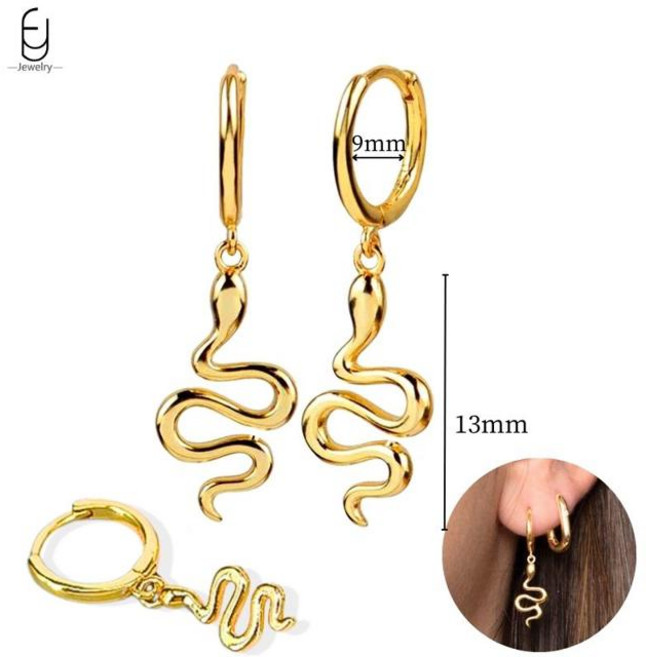 925 스털링 실버 바늘 빈티지 골드 귀걸이 여성을위한 럭셔리 긴 체인 술 크리스탈 후프 파티 트렌드 쥬얼리 (보석 색상-LN0191-1), 1개