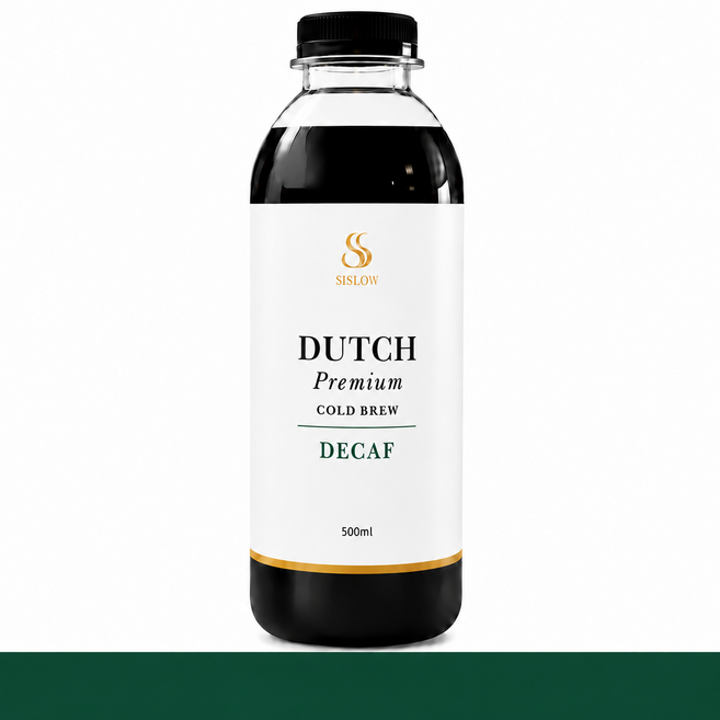 시슬로우 디카페인 콜드브루 더치커피 액상원액, 1개, 1개입, 500ml