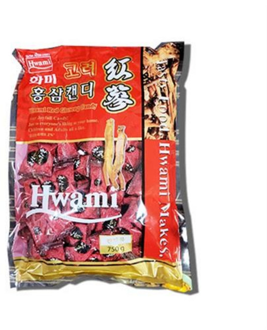 (무료배송) 화미 고려 홍삼캔디 750g, 10개
