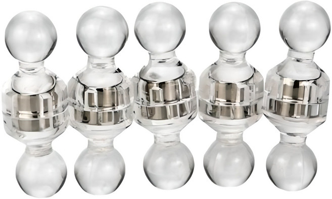 아이코어스 체스형 냉장고자석 10p, 투명, 1세트