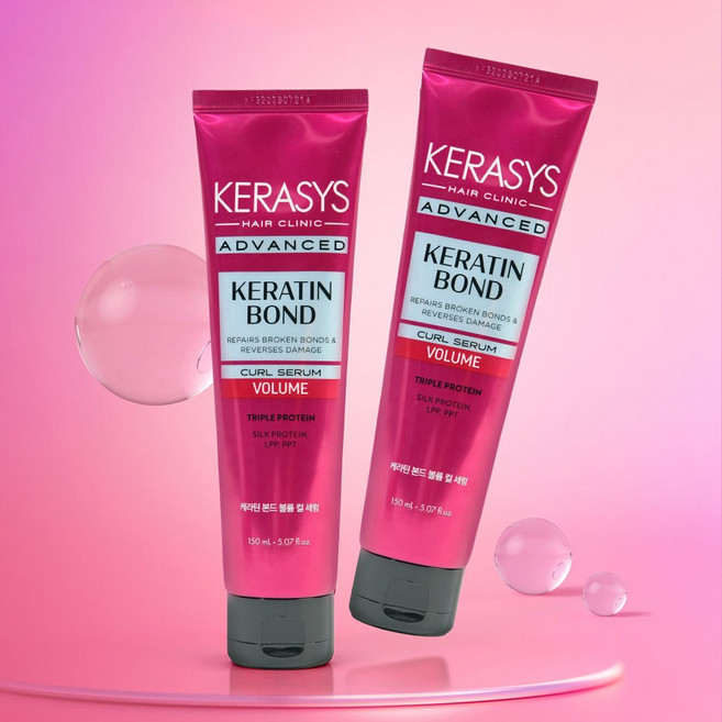 케라시스 볼륨 컬세럼, 7개, 150ml