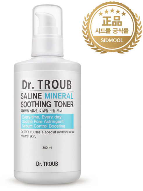 시드물 닥터트럽 셀라인 미네랄 수딩 토너, 1개, 1매입
