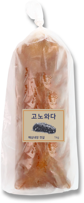 (사업자용) [신선작 해삼 고노와다 해삼내장젓갈 10kg (1kg ) 박스판매, 10개