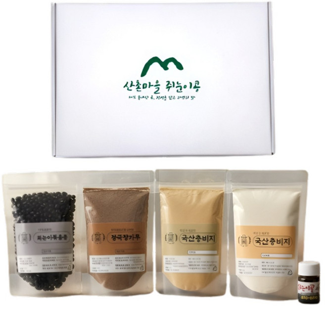 산촌마을 국내산콩 100% 추석 명절 5종 선물세트, 1세트