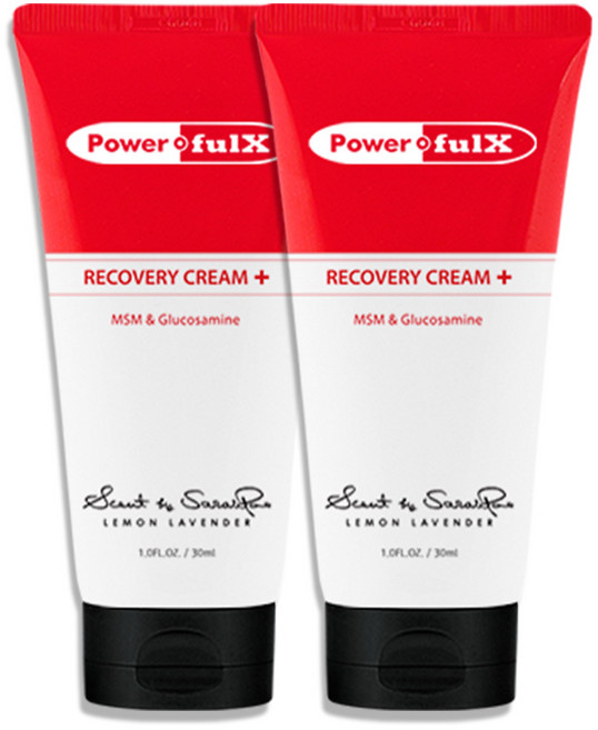 파워풀엑스 리커버리크림 플러스, 30ml, 2개