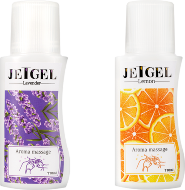 제트겔 오리지널 베스트 2종 선물 세트, 라벤더+레몬, 2개, 110ml