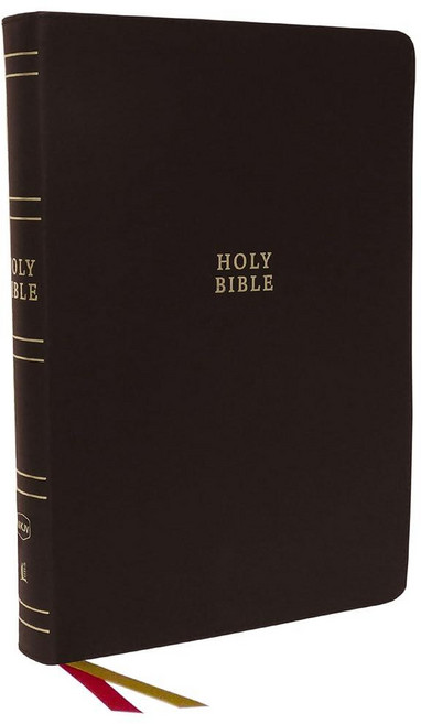 Thomas Nelson NKJV Holy Bible Super Giant Print Reference Brown Bonded Leather 43 000 Cross Refe, Thomas Nelson NKJV Holy Bible,