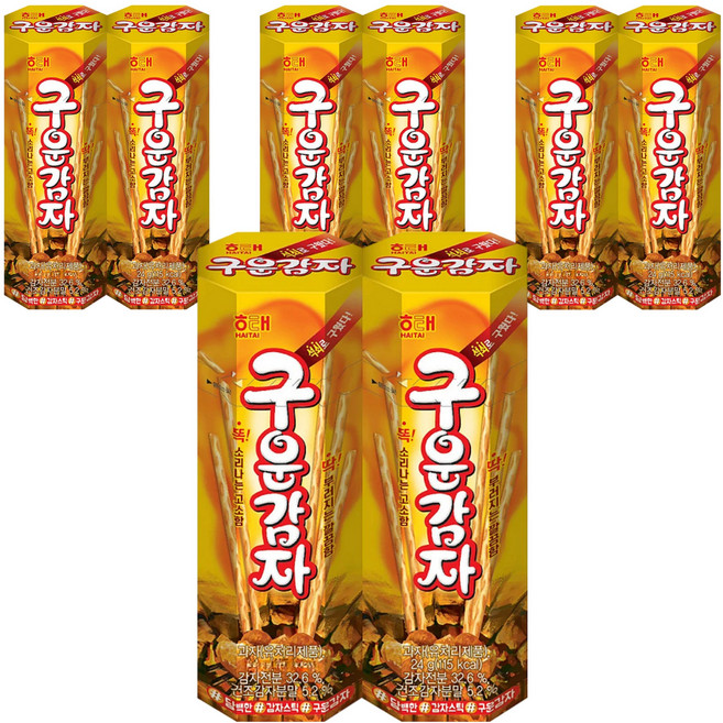 해태제과 구운감자, 4개, 48g