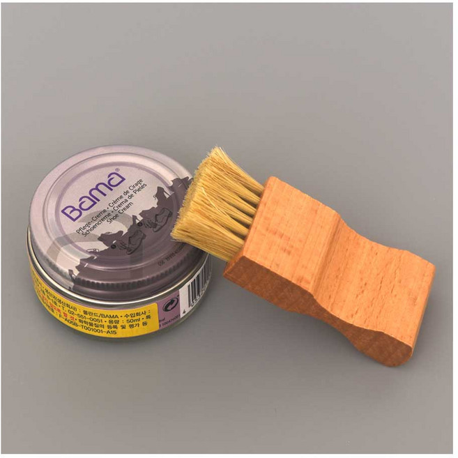 바마 슈크림 과 프렌치 구두솔 세트 BF02