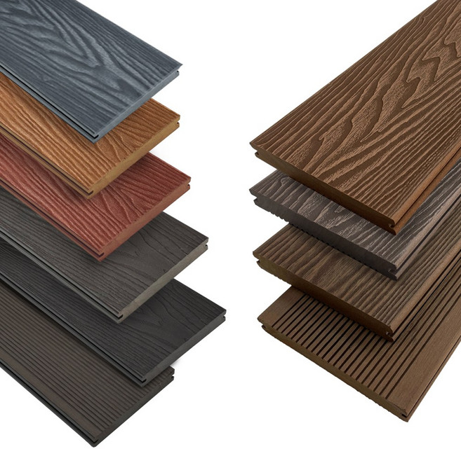 합성데크 마칼루A 25Tx150x2400 레드브라운 / 합성목 합성목재 방부목 인조목 데크재 가림막, 1개