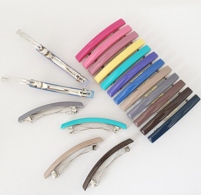 인조이박스 일자 미니헤어핀 앞머리 옆머리핀 자동핀 W06D