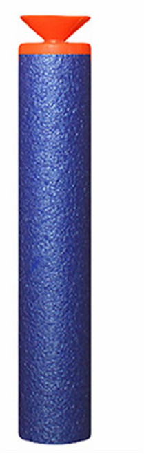 EVA泡棉軟彈玩具槍子彈 柔軟安全 多款適用, 1顆-吸盤子彈, 1個