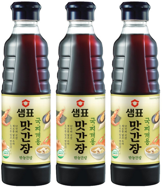 샘표 맛간장 국찌개용, 500ml