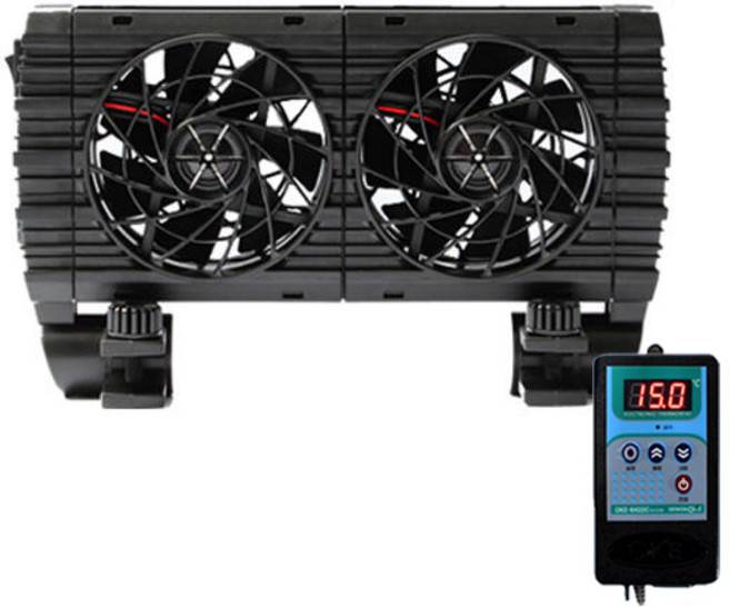 이스타 쿨링팬 (2구)/온도조절기포함