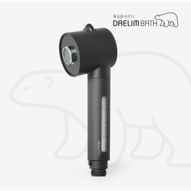 대림바스 디클린 주방헤드(블랙) / 싱크대 녹물제거, 1개