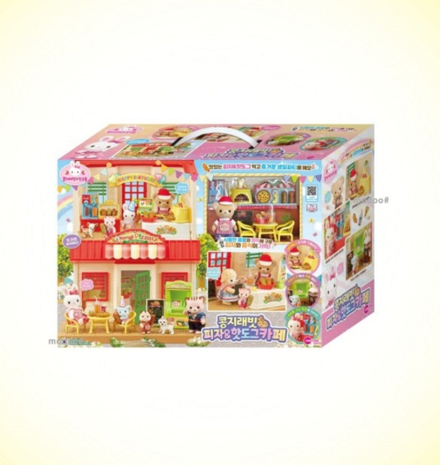 원앤원 콩지래빗 피자 핫도그 카페, 1개