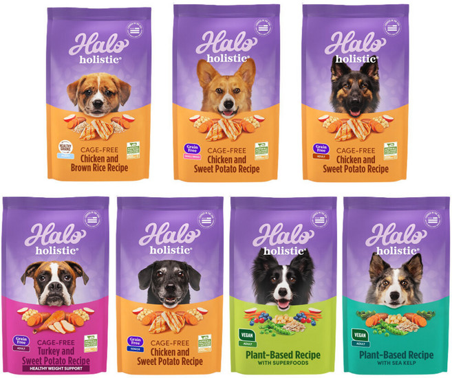 HALO 嘿囉 無穀狗乾糧, 1個, 熟齡犬-雞肉10磅