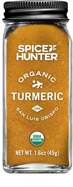 The Spice Hunter 유기농 생강 파우더 0.8 oz, 1.6 Ounce Pack of 1, 강황 가루, 1개, 45g