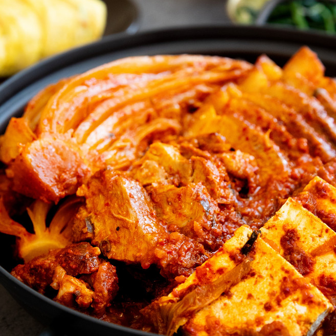 100% 국내산 통고기 밥 두그릇 김치찜, 10개, 800g