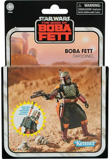 [병행 수입품] Star Wars The Vintage Collection Boba Fett (Tatooine) 스타 워즈 빈티지, 1개