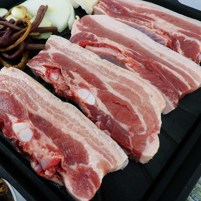 제주도 흑돼지 오겹살 500g (멜젓까지), 2개