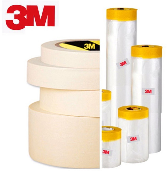 *3M 마스킹 / 카바링 테이프 (차량 보수 종이 페인트 작업 인테리어 diy 커버) (안전2중포장), 마스킹 15, 1개